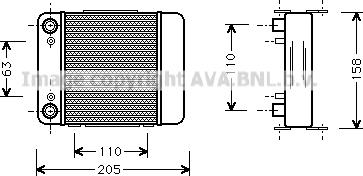 Prasco AI3147 - Radiator ulei, ulei motor aaoparts.ro