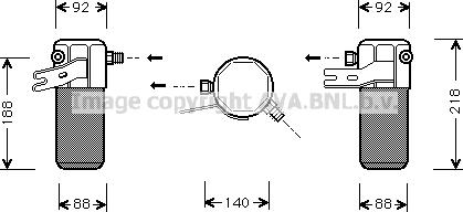 Prasco AID012 - Uscator,aer conditionat aaoparts.ro