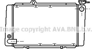 Prasco AL2002 - Radiator, racire motor aaoparts.ro
