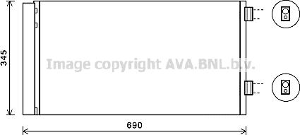 Prasco BW5414D - Condensator, climatizare aaoparts.ro