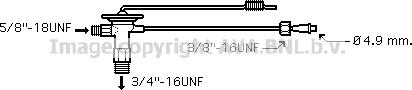 Prasco BW1358 - Supapa expansiune, clima aaoparts.ro