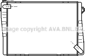 Prasco BW2007 - Radiator, racire motor aaoparts.ro