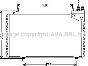 Prasco CN5094 - Condensator, climatizare aaoparts.ro