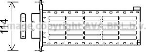 Prasco CN6306 - Schimbator caldura, incalzire habitaclu aaoparts.ro