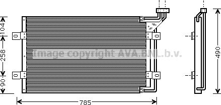 Prasco CR5038 - Condensator, climatizare aaoparts.ro