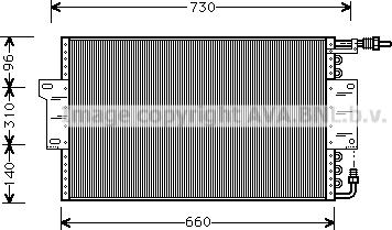 Prasco CT5010 - Condensator, climatizare aaoparts.ro