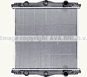 Prasco DF2041N - Radiator, racire motor aaoparts.ro