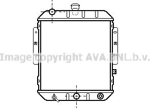 Prasco DU2021 - Radiator, racire motor aaoparts.ro