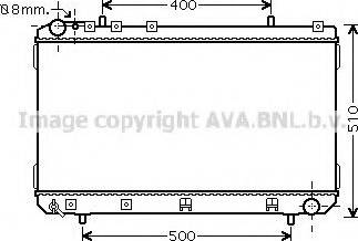 Prasco DW2109 - Radiator, racire motor aaoparts.ro