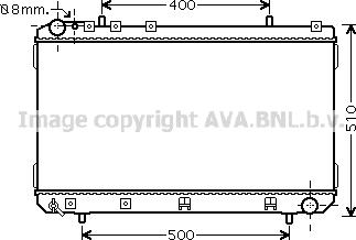 Prasco DWA2109 - Radiator, racire motor aaoparts.ro