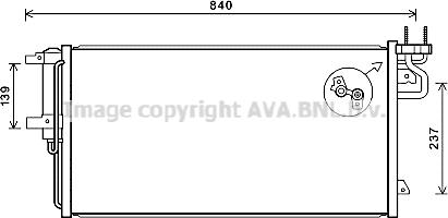 Prasco FD5617D - Condensator, climatizare aaoparts.ro