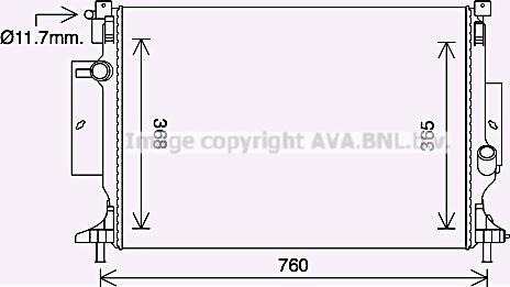 Prasco FD2643 - Radiator, racire motor aaoparts.ro