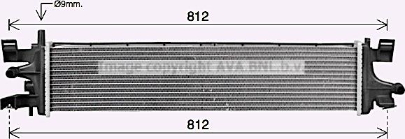 Prasco FD2663 - Radiator, racire motor aaoparts.ro