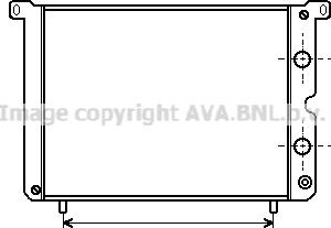 Prasco FT2014 - Radiator, racire motor aaoparts.ro