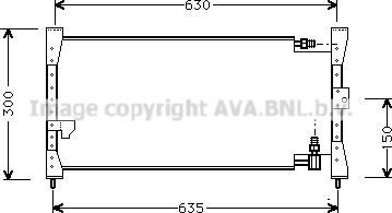 Prasco HD5088 - Condensator, climatizare aaoparts.ro