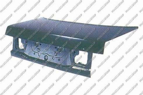 Prasco HD0643150 - Capota portbagaj aaoparts.ro