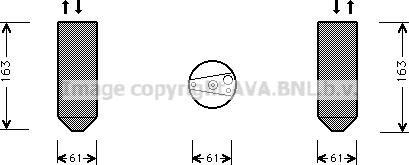 Prasco HDD109 - Uscator,aer conditionat aaoparts.ro