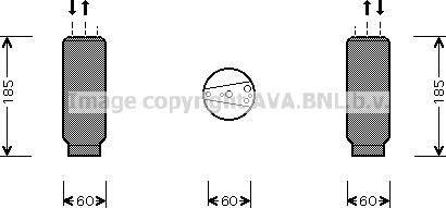 Prasco HDD117 - Uscator,aer conditionat aaoparts.ro