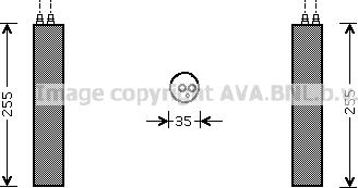 Prasco HDD219 - Uscator,aer conditionat aaoparts.ro