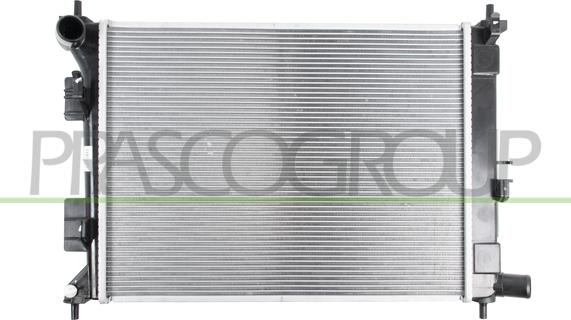 Prasco HN204R003 - Radiator, racire motor aaoparts.ro