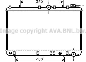Prasco HY2005 - Radiator, racire motor aaoparts.ro