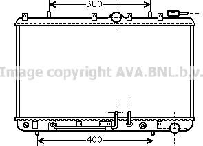 Prasco HY2006 - Radiator, racire motor aaoparts.ro
