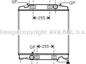Prasco IV2068 - Radiator, racire motor aaoparts.ro