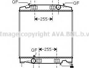 Prasco IVA2068 - Radiator, racire motor aaoparts.ro