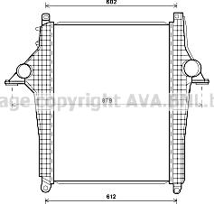 Prasco MN4075 - Intercooler, compresor aaoparts.ro