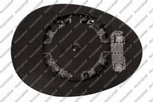 Prasco MN3067514 - Sticla oglinda, oglinda retrovizoare exterioara aaoparts.ro