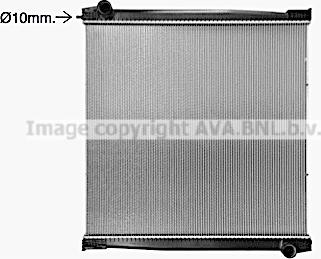 Prasco MN2109N - Radiator, racire motor aaoparts.ro
