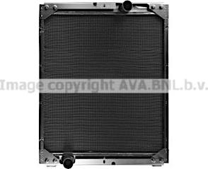 Prasco MN2124 - Radiator, racire motor aaoparts.ro