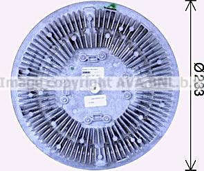 Prasco MNC103 - Cupla, ventilator radiator aaoparts.ro