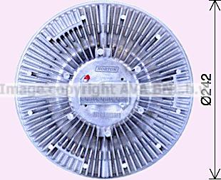 Prasco MNC115 - Cupla, ventilator radiator aaoparts.ro