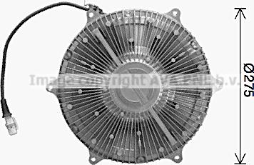 Prasco MNC130 - Cupla, ventilator radiator aaoparts.ro