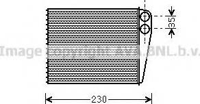 Prasco MS6465 - Schimbator caldura, incalzire habitaclu aaoparts.ro