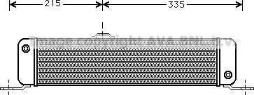 Prasco MS3167 - Radiator ulei, ulei motor aaoparts.ro