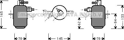 Prasco MSD003 - Uscator,aer conditionat aaoparts.ro