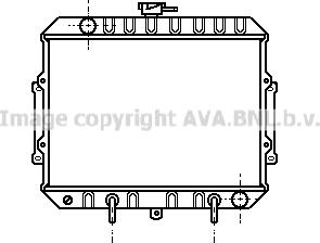 Prasco MT2015 - Radiator, racire motor aaoparts.ro