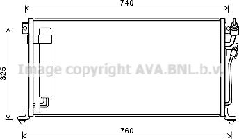 Prasco MTA5220D - Condensator, climatizare aaoparts.ro