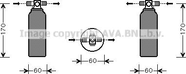 Prasco MTD155 - Uscator,aer conditionat aaoparts.ro