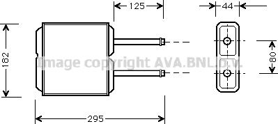 Prasco MZ6143 - Schimbator caldura, incalzire habitaclu aaoparts.ro
