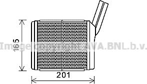 Prasco OL6551 - Schimbator caldura, incalzire habitaclu aaoparts.ro