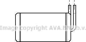 Prasco OL6093 - Schimbator caldura, incalzire habitaclu aaoparts.ro