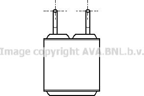 Prasco OL6114 - Schimbator caldura, incalzire habitaclu aaoparts.ro