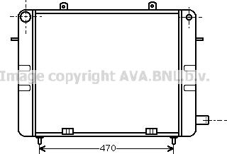 Prasco OL2099 - Radiator, racire motor aaoparts.ro