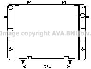 Prasco OL2056 - Radiator, racire motor aaoparts.ro