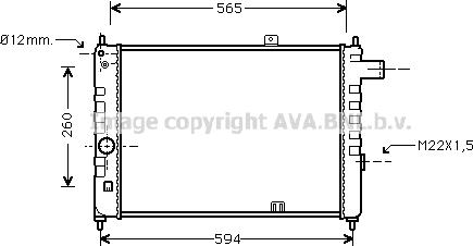 Prasco OL2052 - Radiator, racire motor aaoparts.ro