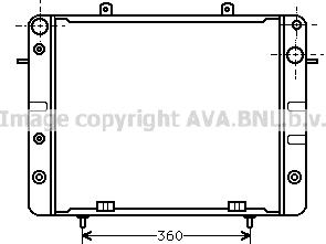 Prasco OL2057 - Radiator, racire motor aaoparts.ro