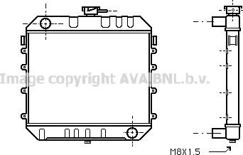 Prasco OL2006 - Radiator, racire motor aaoparts.ro